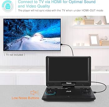 格安 naviskauto ポータブルBlu-rayプレーヤー PB1302B Amazon | 13.3インチ ポータ | NAVISKAUTO | ポータブル